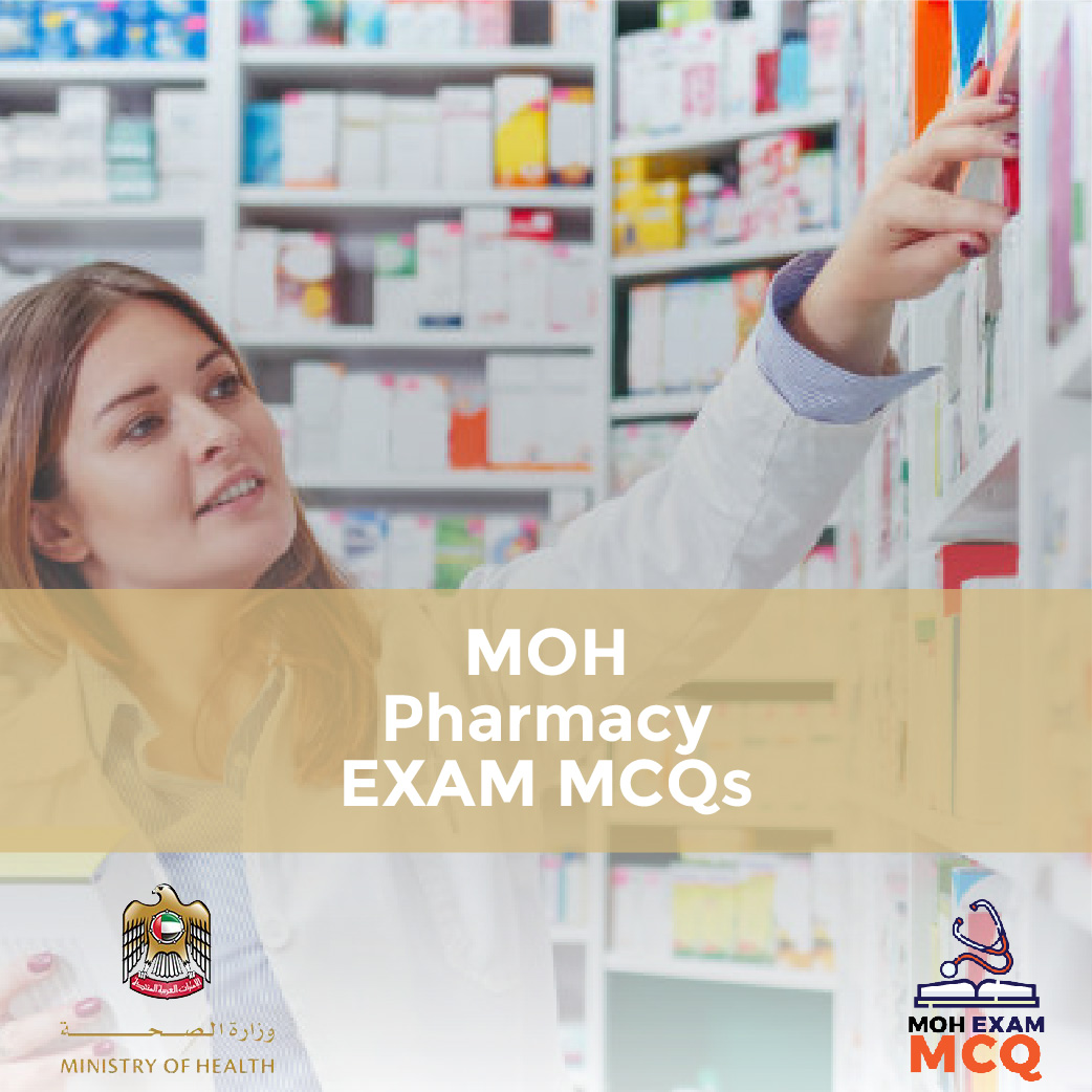 MOH Pharmacy Exam MCQs