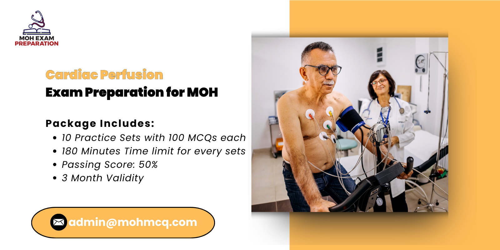 Cardiac Perfusion Exam Preparation for MOH