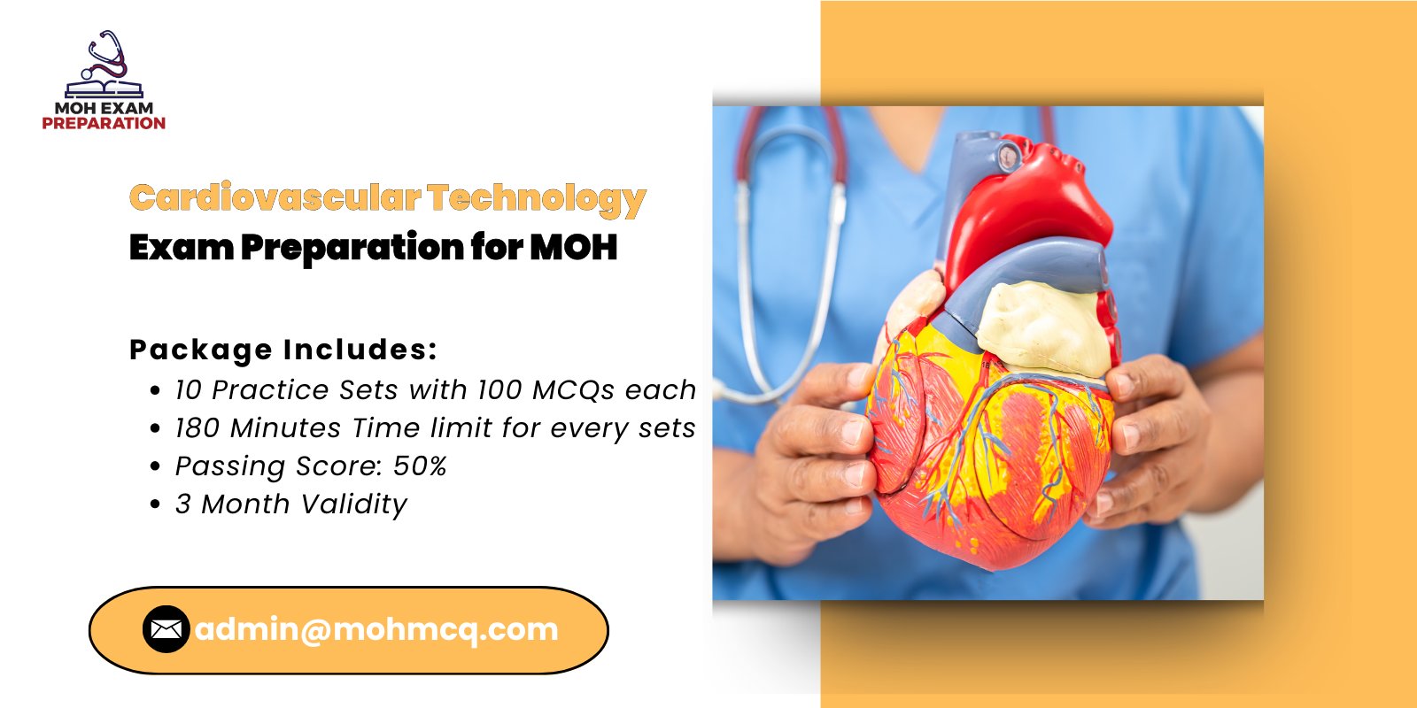 Cardiovascular Technology Exam Preparation for MOH