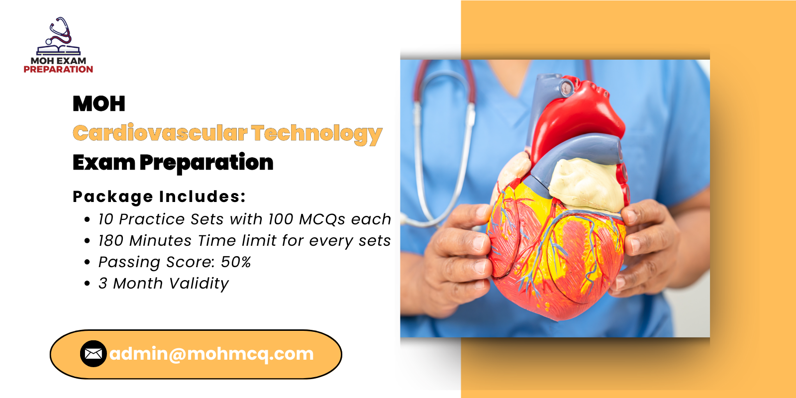MOH Cardiovascular Technology Exam Preparation