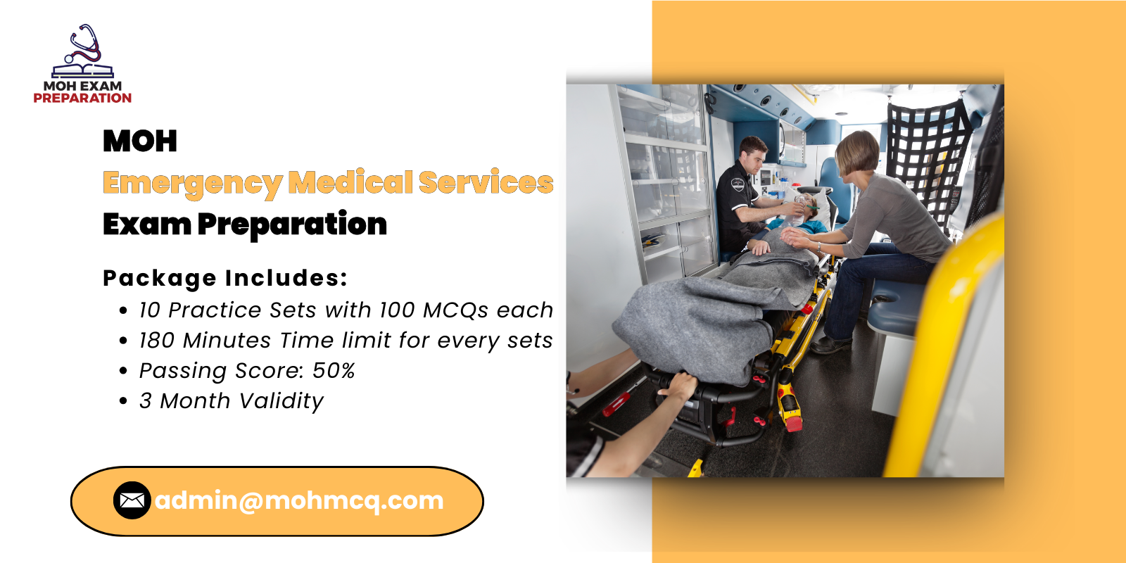 MOH Emergency Medical Services Exam Preparation