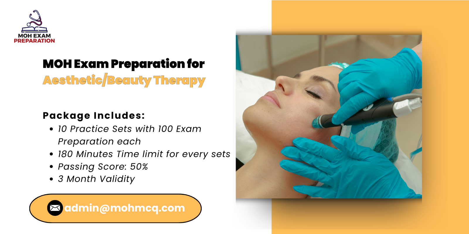 MOH Exam Preparation for Aesthetic_Beauty Therapy