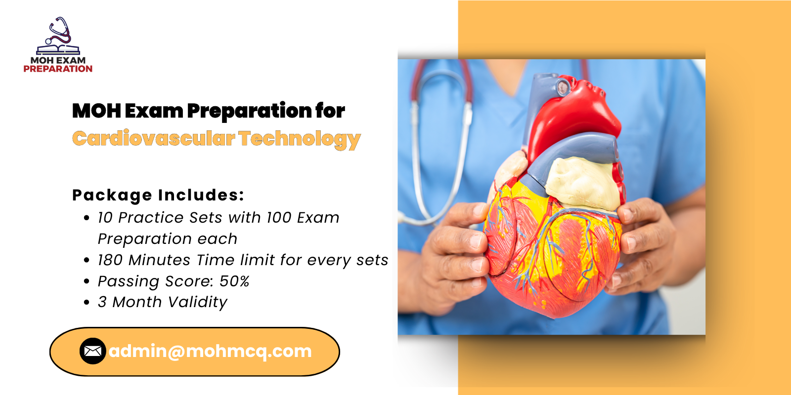MOH Exam Preparation for Cardiovascular Technology