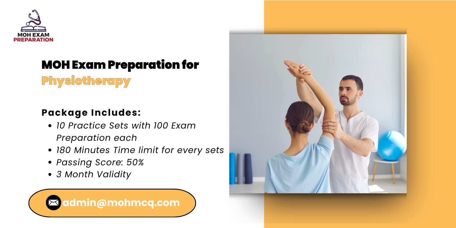 MOH Exam Preparation for Physiotherapy