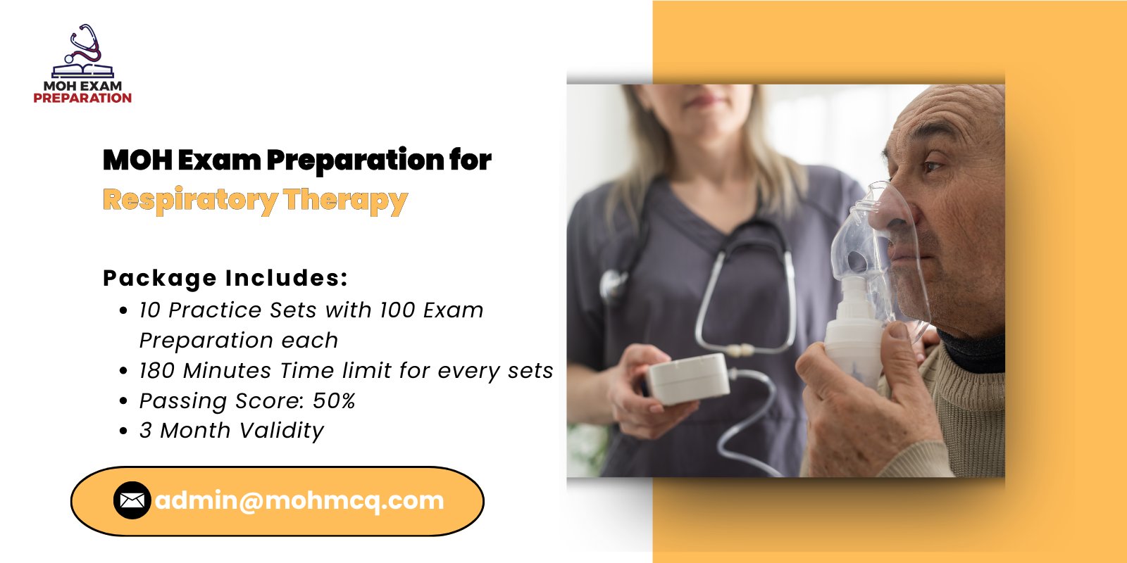 MOH Exam Preparation for Respiratory Therapy