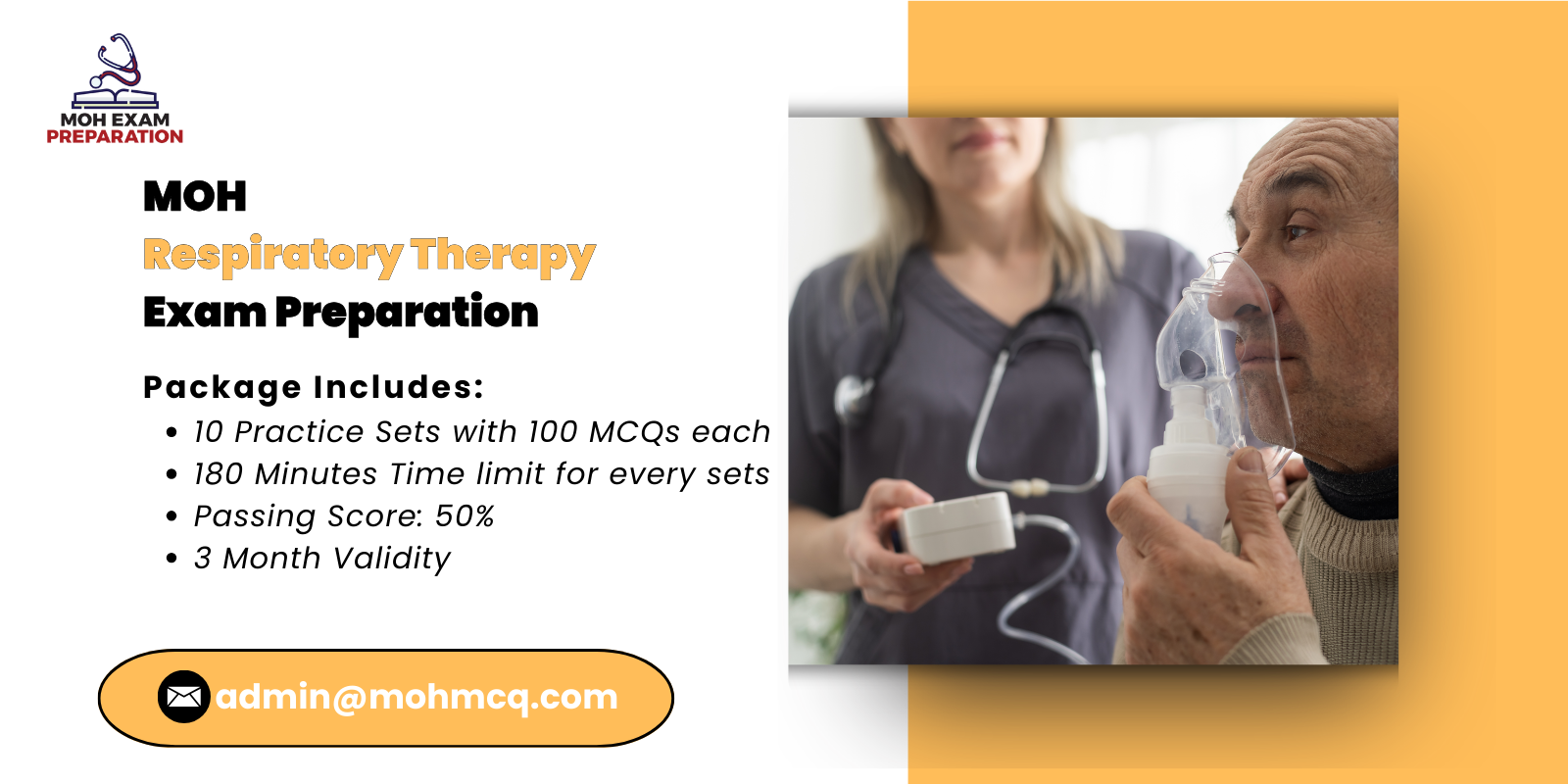 MOH Respiratory Therapy Exam Preparation