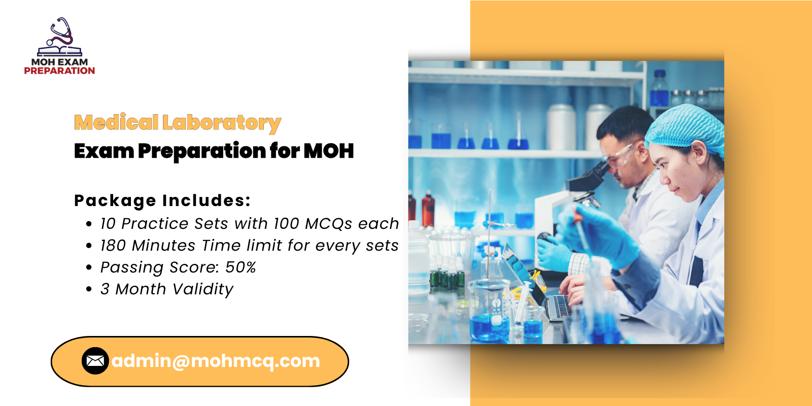 Medical Laboratory Exam Preparation for MOH