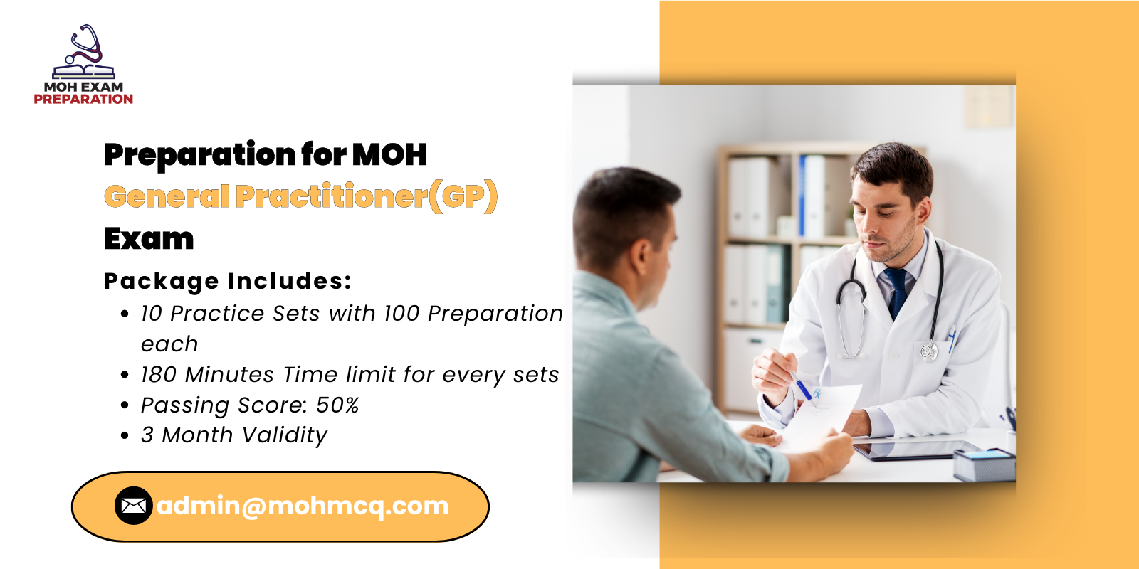 Preparation for MOH General Practitioner(GP) Exam