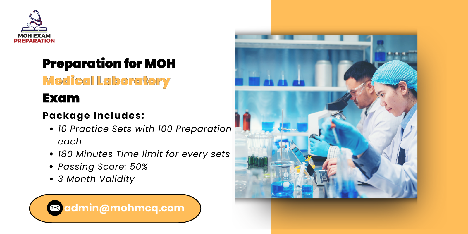 Preparation for MOH Medical Laboratory Exam