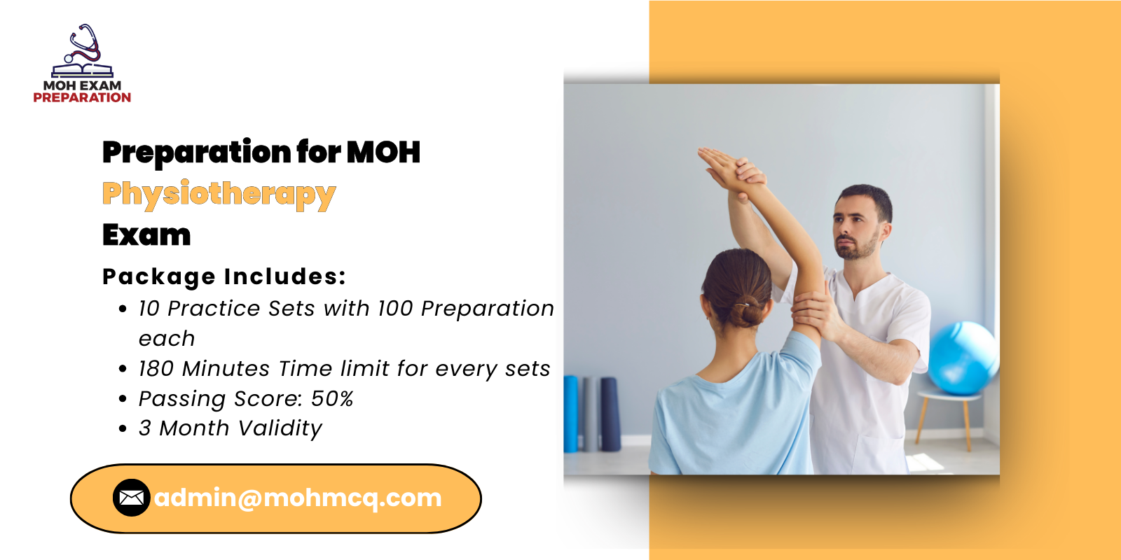 Preparation for MOH Physiotherapy Exam