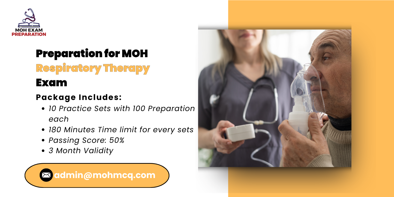 Preparation for MOH Respiratory Therapy Exam