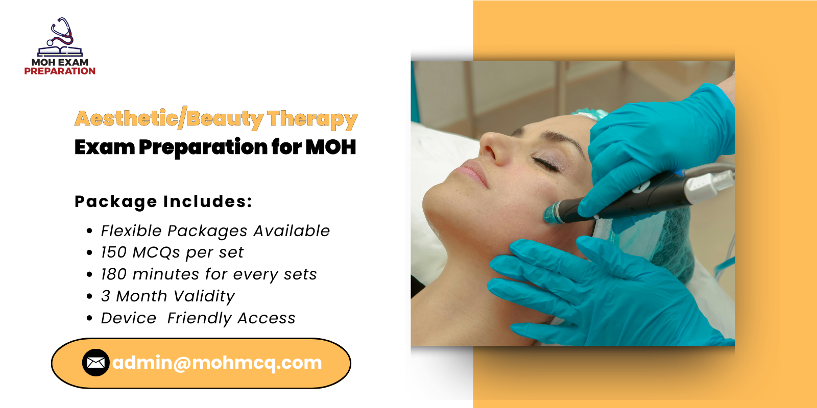 Aesthetic_Beauty Therapy Exam Preparation for MOH