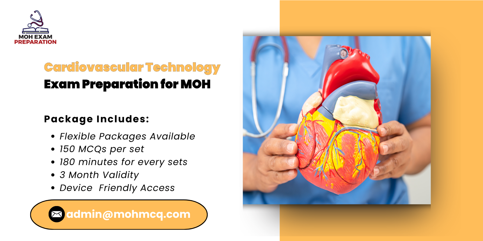 Cardiovascular Technology Exam Preparation for MOH