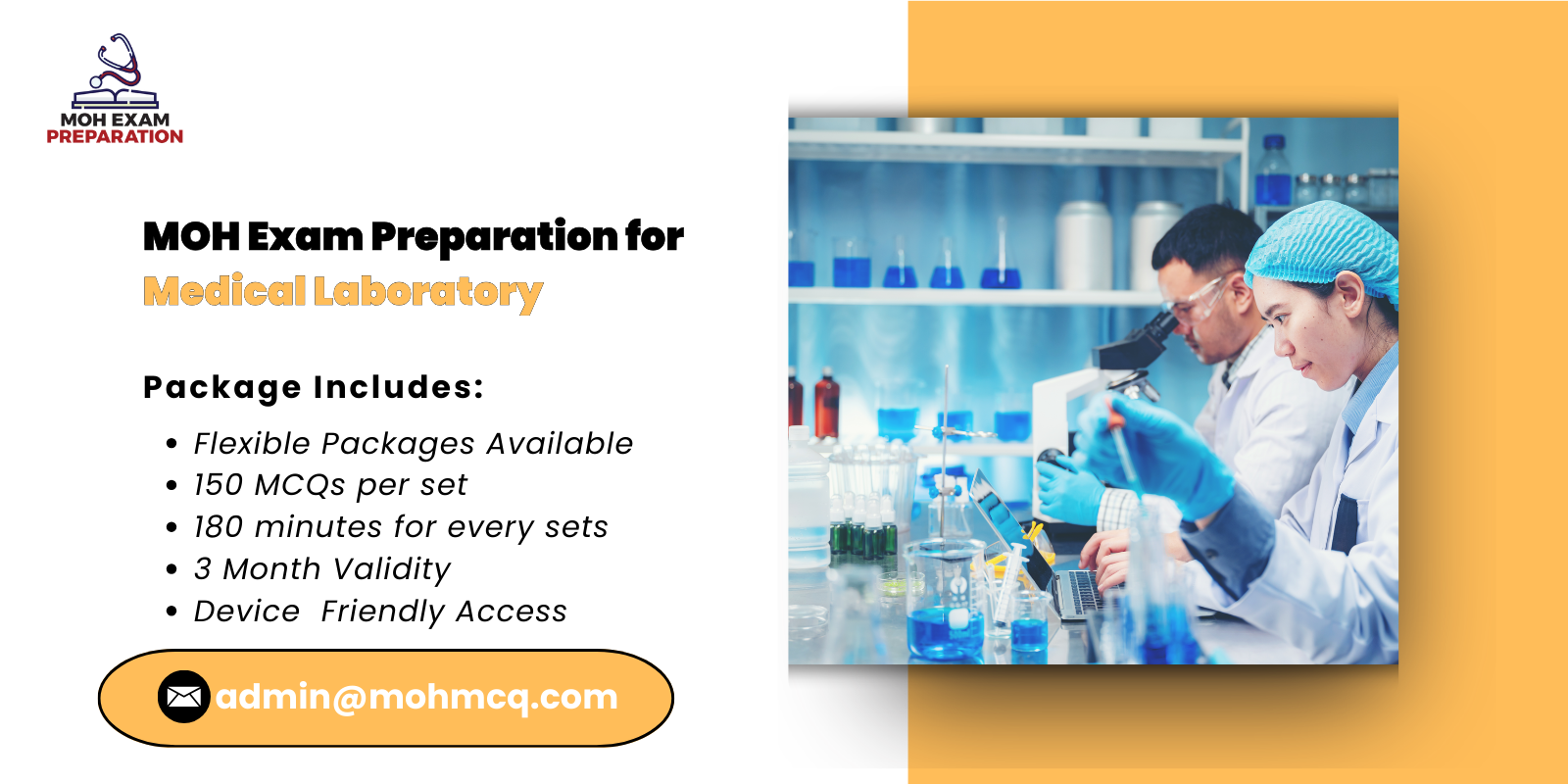 MOH Exam Preparation for Medical Laboratory