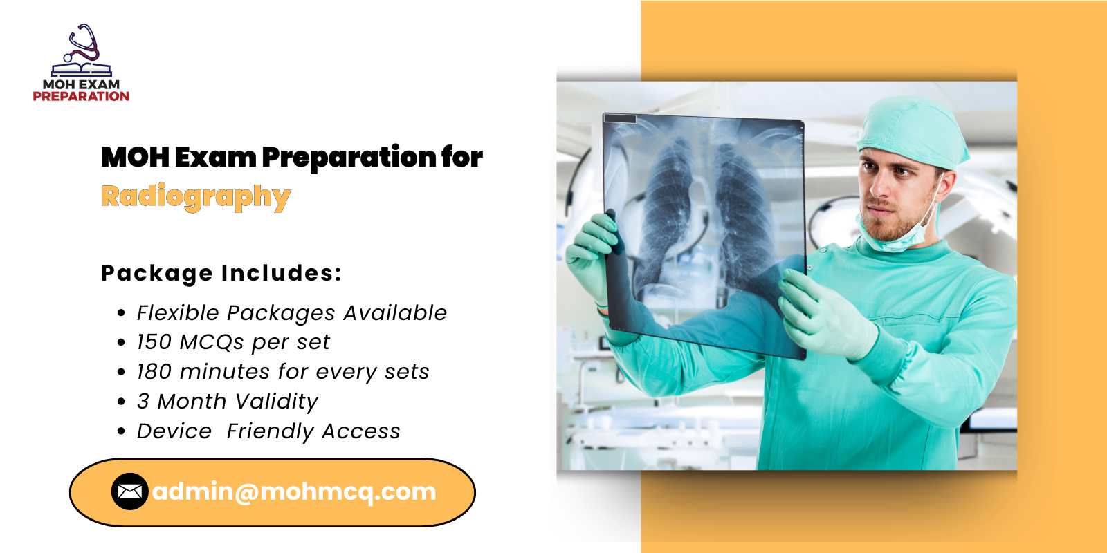 MOH Exam Preparation for Radiography