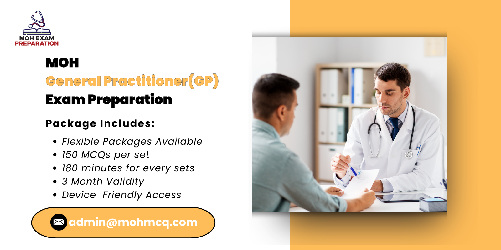 MOH General Practitioner(GP) Exam Preparation