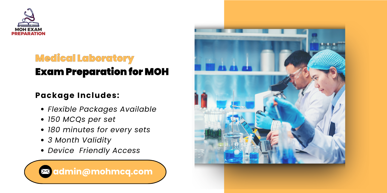 Medical Laboratory Exam Preparation for MOH