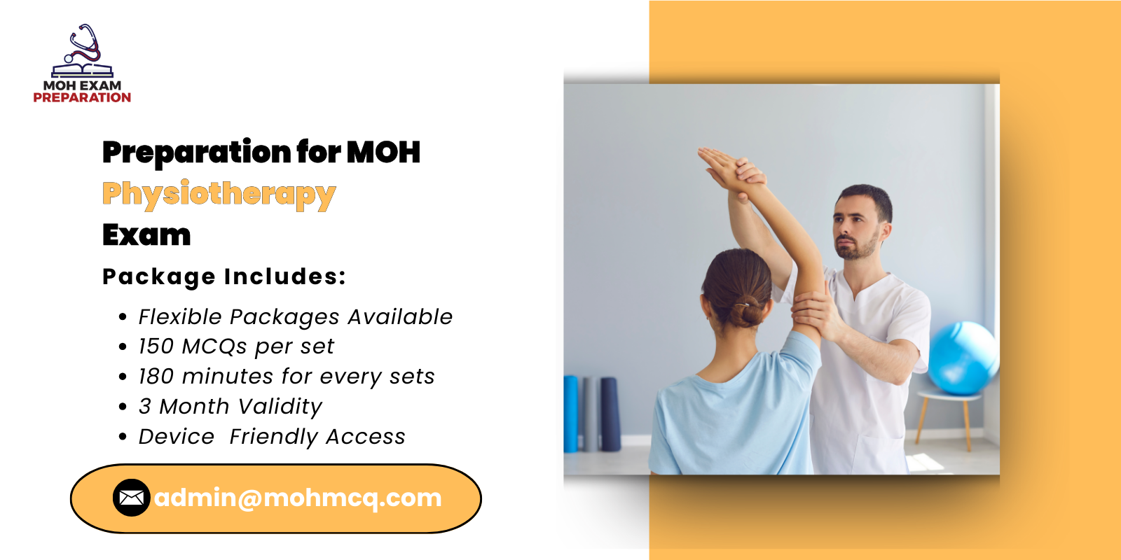 Preparation for MOH Physiotherapy Exam
