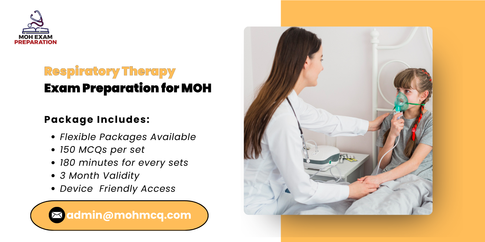 Respiratory Therapy Exam Preparation for MOH